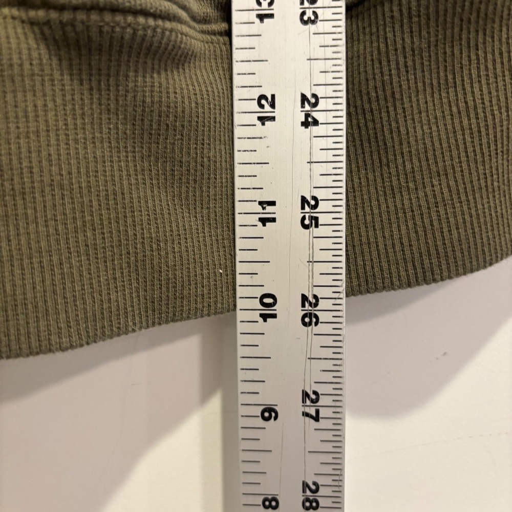 Duluth Trading Co Olive Green Full-Zip Hoodie - Picture 5 of 6